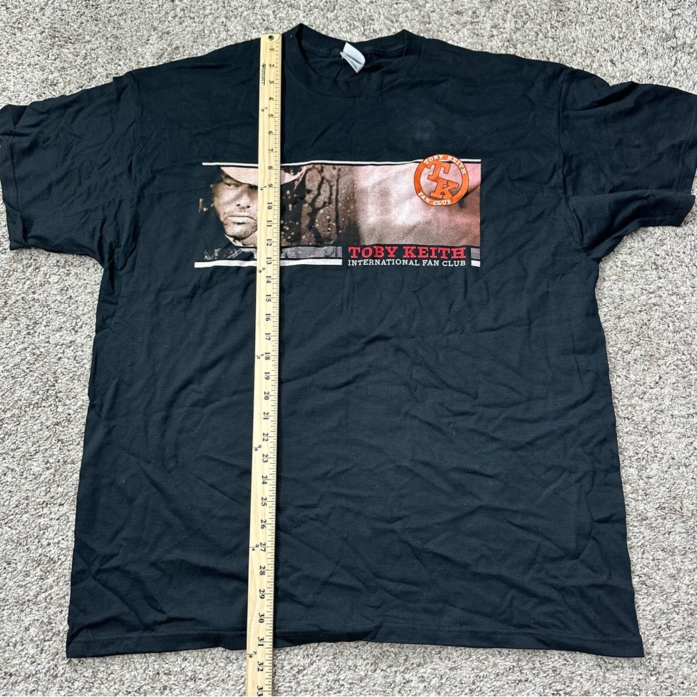 Vintage VTG Toby Keith International Fan Club Shirt Men’s Size XXL 2XL Black - Picture 7 of 8